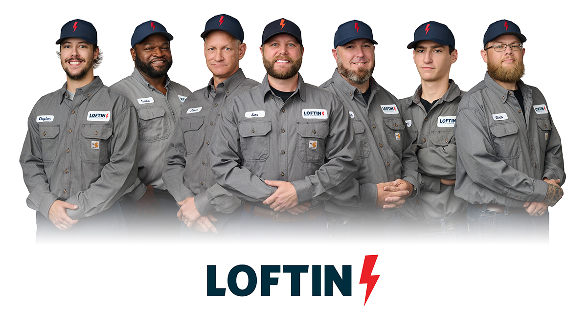 Company team photographed together on site