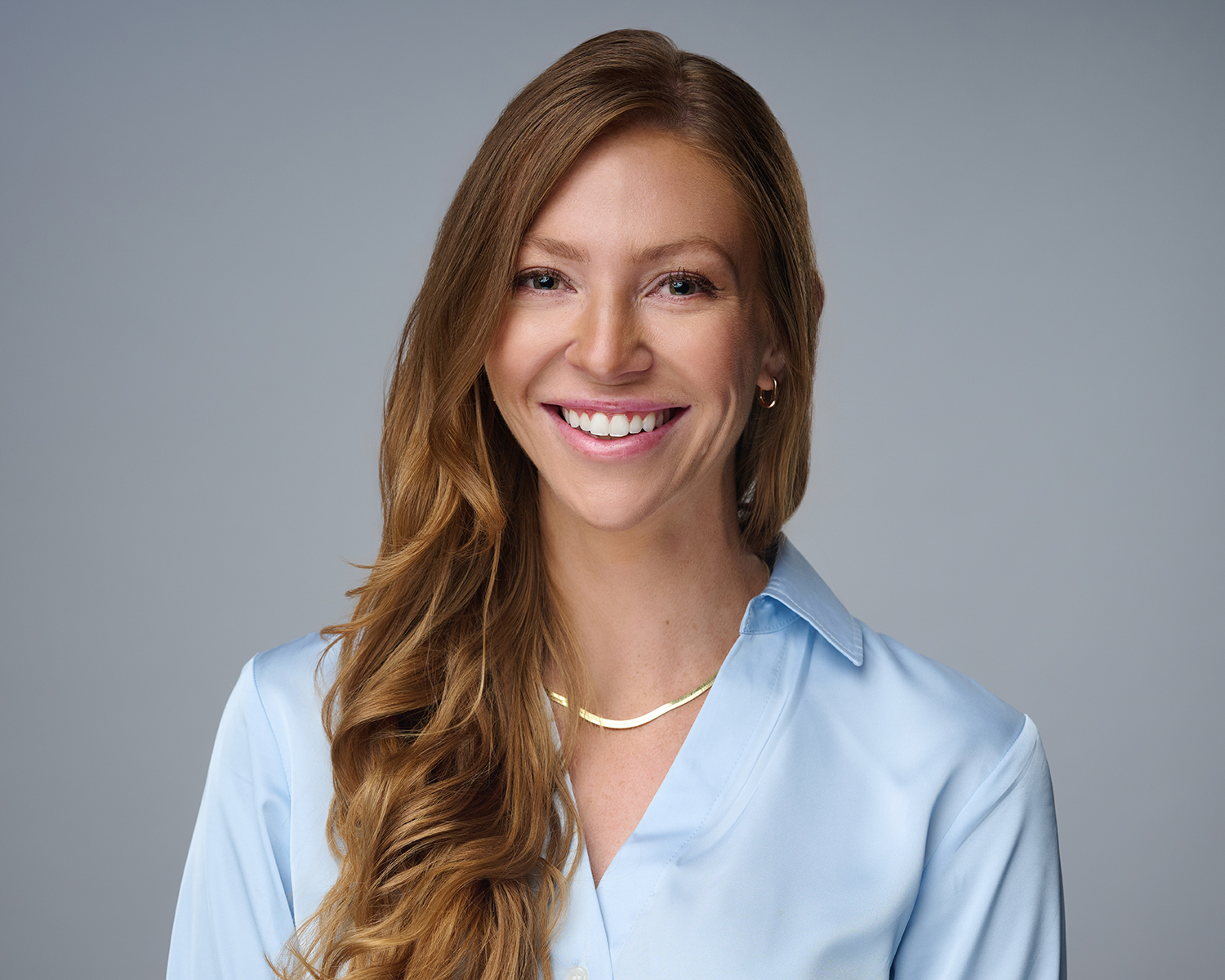 Retouched professional business headshot
